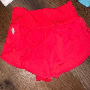 Women free people athletic shorts, length 2.5, size small, never worn